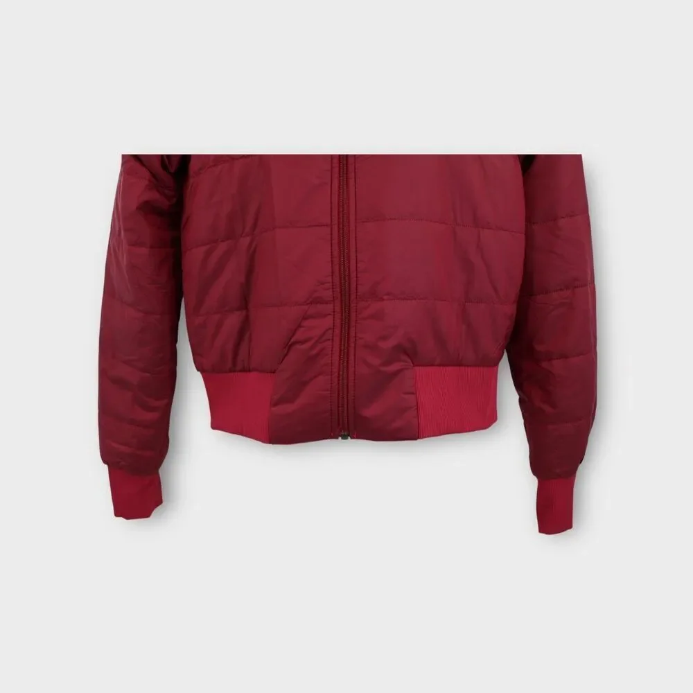 Lululemon Non Stop Bomber Size 8 Reversible Pomegranate NWT Jacket